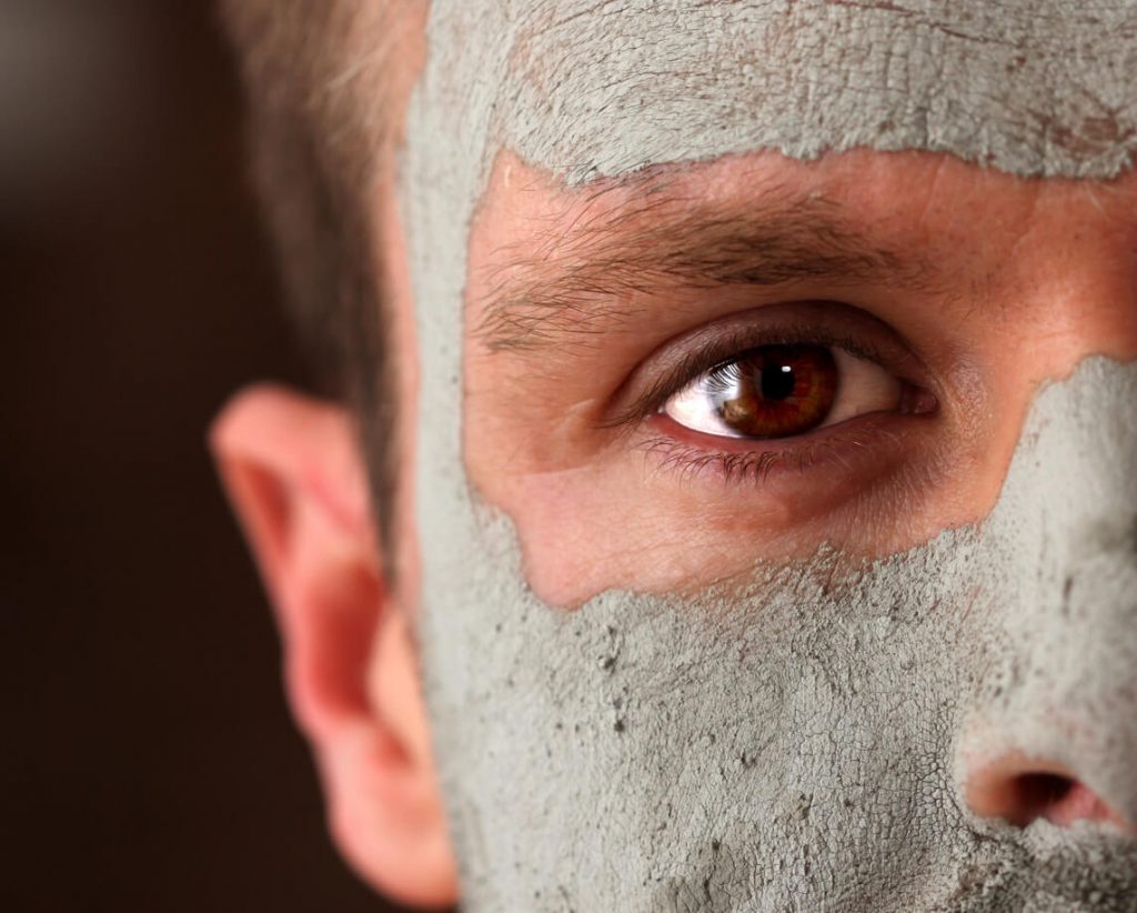 Male face mask
