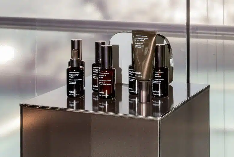 Clinical trials on endota's performance+ skincare range were conducted over a period of 8-12 weeks days with groups of 20-23 women