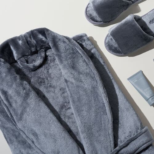 endota Plush Robe & Slippers
